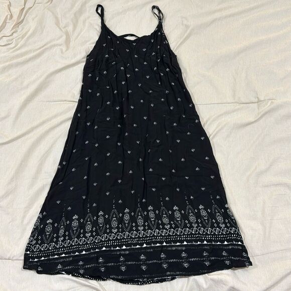 Mossimo Floral Printed Mini Dress • Black • Size Small • EUC - Picture 2 of 3